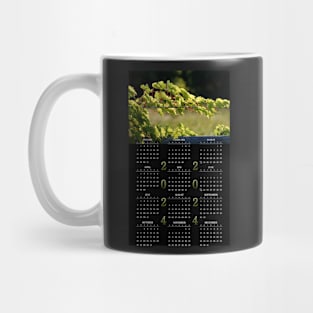 Grapevine's Embrace • 2024 Year-at-a-glance Calendar Mug